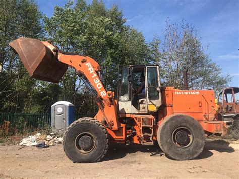 Ds Fiat Hitachi Fr1302 Loading Shovel Runs Drives Lifts And Digs