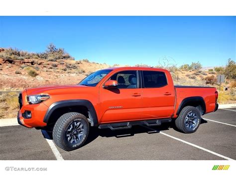 Inferno Orange Toyota Tacoma Trd Sport Double Cab Photo