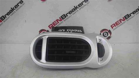 Renault Modus 2004 2008 Passenger NSF Front Heater Vent Silver Store