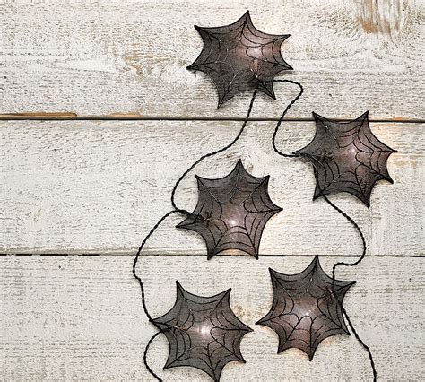 Spider Web String Lights Pottery Barn