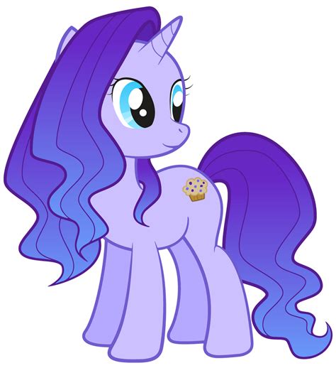 My Little Pony OC - Blueberry Muffin by Rhinny on DeviantArt