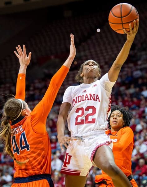 Indiana Womens Basketball Narrowly Escapes Illinois In Big Ten Opener