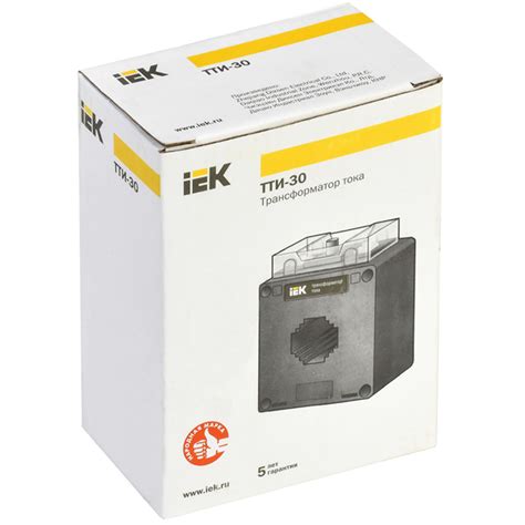 Трансформатор тока ТТИ-30 300/5А кл. точн. 0.5S 5В.А IEK ITT20-3-05 ...