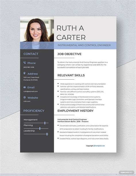 Civil Engineer Sample Resume In Psd Word Publisher Indesign Pages