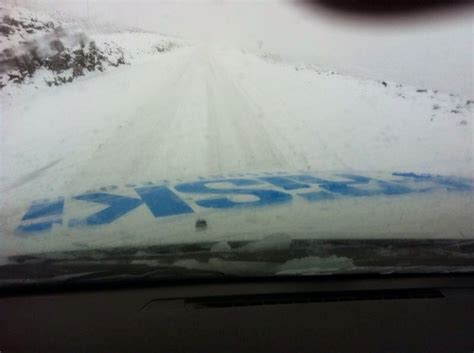 Snow Report | Report sightings of snow in South Africa