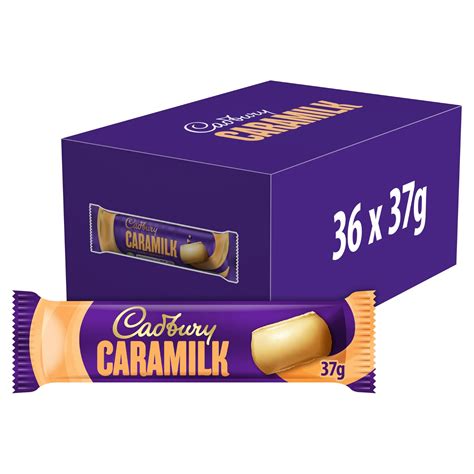 Cadburys Caramilk Golden Caramel Chocolate Bar 37g Lansdell Soft