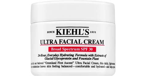 Kiehl S Since 1851 Ultra Facial Cream SPF 30 Best Moisturisers With