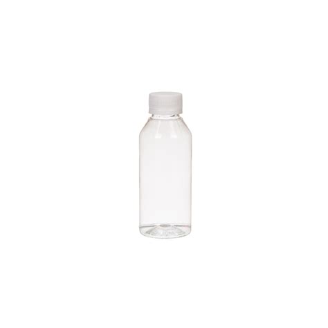 100ml Pvc Boston Bottle Clear Plastic With Lid