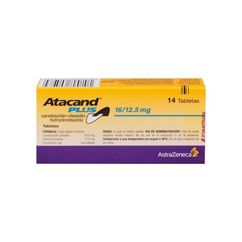 0170400 ATACAND 16 MG 12 5 MG PLUS X 14 COMP