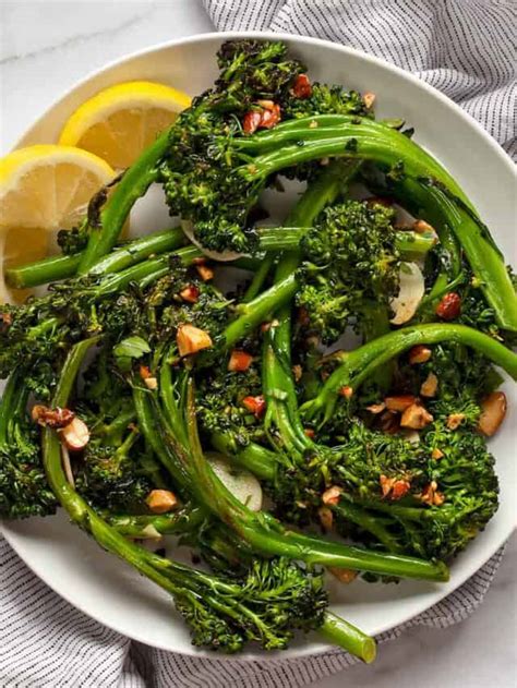 Sauteed Broccolini With Spiced Almonds Last Ingredient