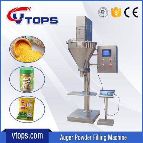 Dry Powder Filling Machine With Balance Scale Vtops P2