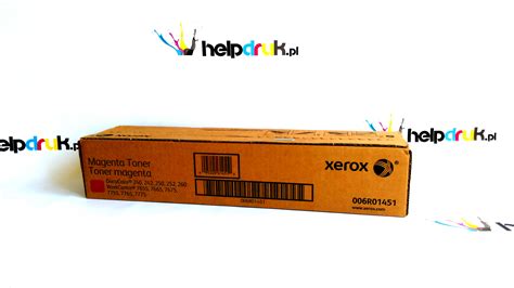 Toner Magenta Xerox DocuColor 242 252 006R01451