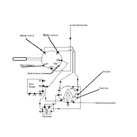 Schaltplan Blinkerschalter Traktor Belegung - Art Space