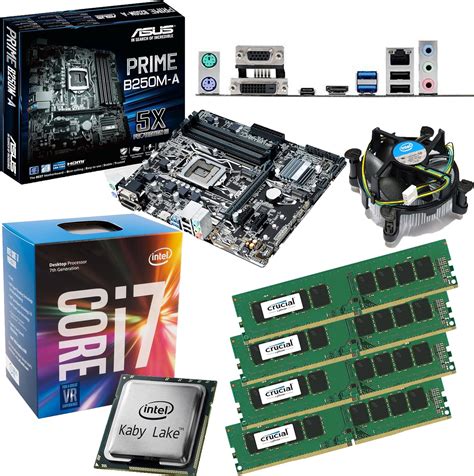 Components4All INTEL Kaby Lake Core I7 7700 3 6Ghz CPU Turbo 4 2Ghz