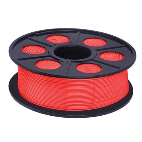 Купить PETG 3D-пластик красный 1,75 Gucai3d 1 кг - в Минске