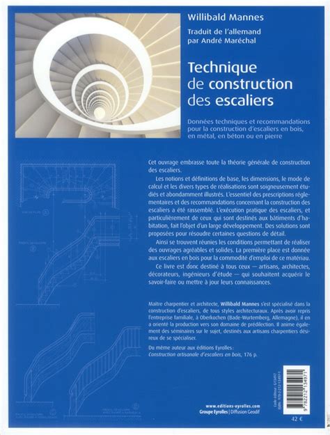 Technique De Construction Des Escaliers Willibald Mannes 2212134975