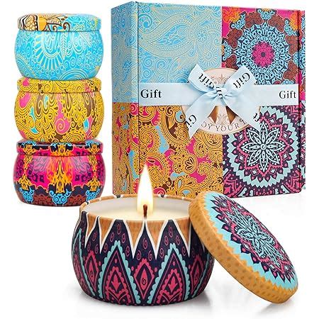 Amazon Yinuo Candle Scented Candles Gifts For Women Aromatherapy