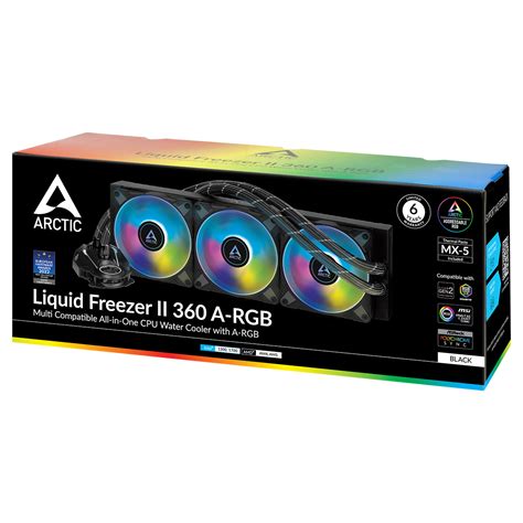 Liquid Freezer II 360 A RGB AiO CPU Water Cooler With A RGB ARCTIC