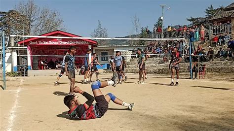 4Th Set Semifinal Mandi Vs Punjab High Voltage Volleyball Match YouTube