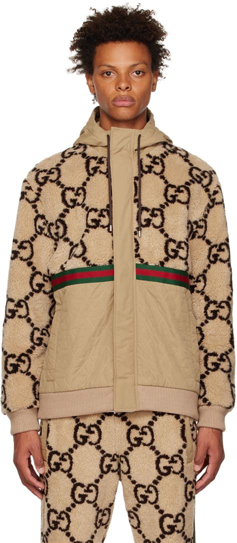 Gucci Brown GG Jacket Gucci