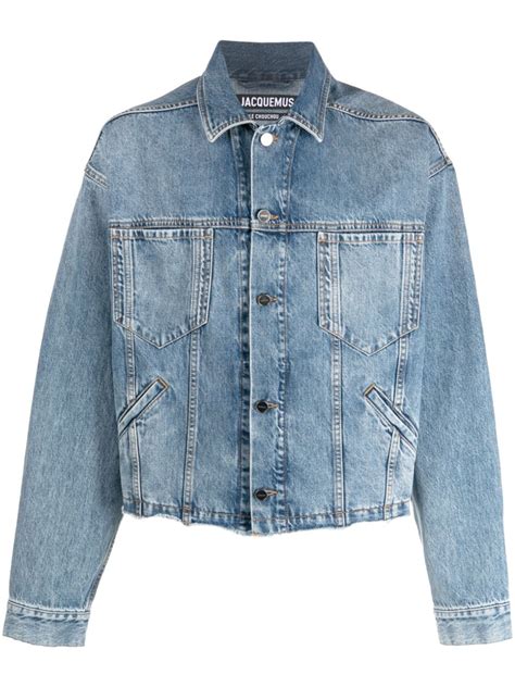 Jacquemus Blue La Veste De Nîmes Criollo Denim Jacket ModeSens