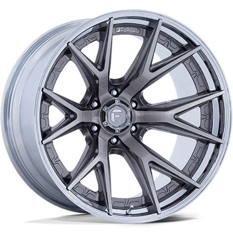 Fuel Catalyst Platinum with Chrome Lip | The Wheel Deal