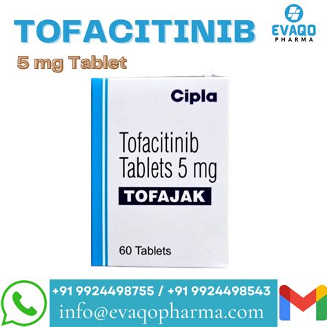 Tofajak 5 Mg Tofacitinib Tablet At Rs 2100 Bottle Tofacitinib Tablets