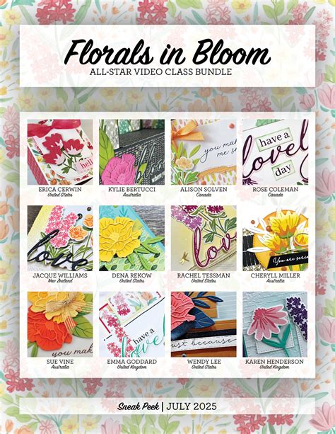 Florals in Bloom Suite Collection - Stamp Crazy with Alison