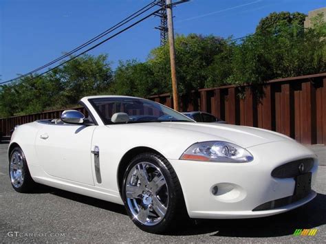 2007 Porcelain White Jaguar Xk Xk8 Convertible 19268149 Photo 8