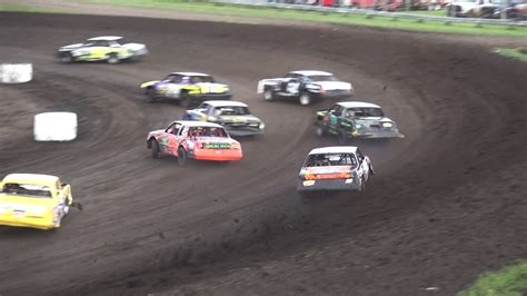 Imca Hobby Stock Feature Benton County Speedway 8 6 17 Youtube