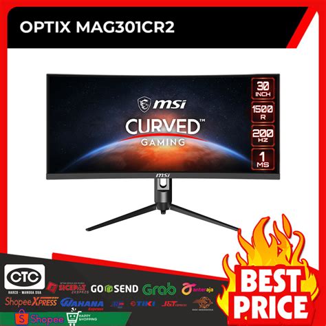 Jual Monitor LED MSI Optix MAG301CR2 Curved Full HD 200Hz 30 Inch