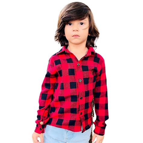 Camisa Xadrez Infantil Junina Festa Arraia Flanelada Ao P P Pano