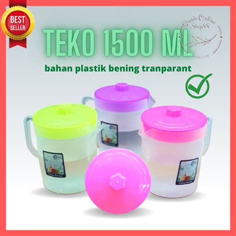 Jual Gos B Teko Plastik Ml Teko Air Minum Teko L