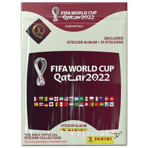 Panini FIFA World Cup 2022 Sticker Collection Starter Pack Plaza