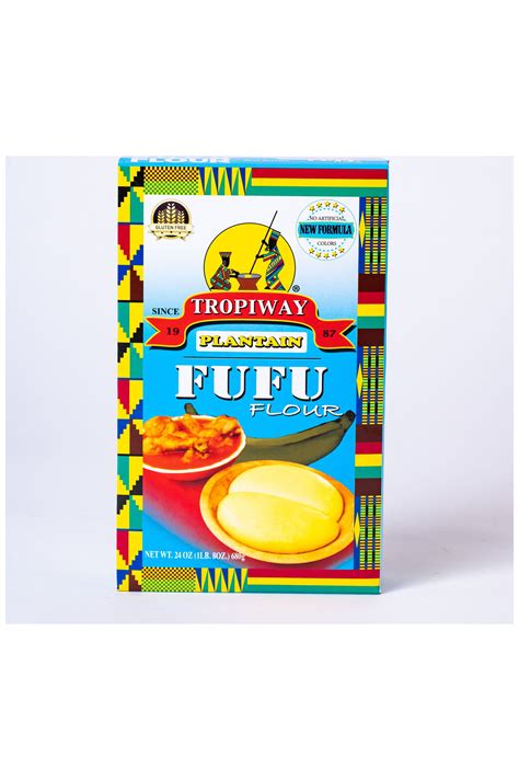 African Delights Tropiway Plantain Fufu Flour 680g Specialty Flour