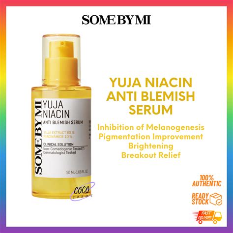 Some By Mi Yuja Niacin Anti Blemish Serum 10ml 50ml Shopee Malaysia