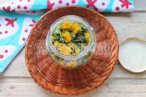 Масло одуванчика - пошаговый рецепт с фото | Как приготовить на ...