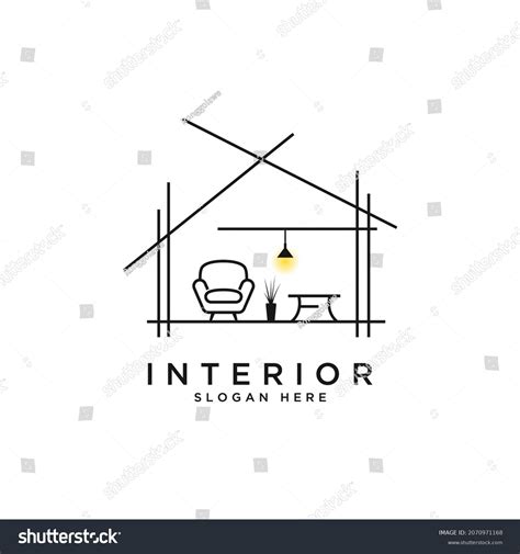 Interior Designing Logo Images Stock Photos Vectors