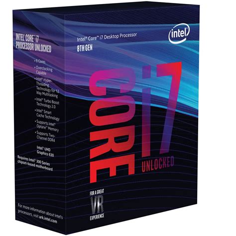Intel Core i7 8700K 6x 3.70GHz So.1151 WOF - Sockel 1151 | Mindfactory.de
