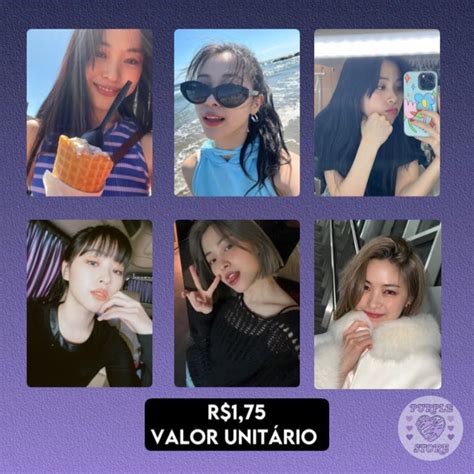 Ryujin Itzy I Photocards Fanmade Cards Unitario Shopee Brasil