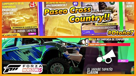 Forza Horizon 5 Otoño Serie 7 Paseo Cross Country Campeonato De