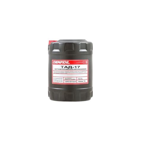 Трансмиссионное масло CHEMPIOIL ТАД-17 на минеральной основе, 10 л ...