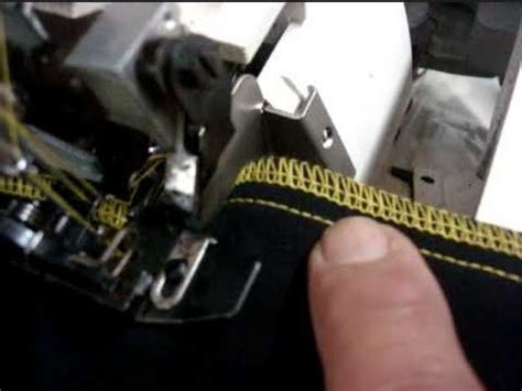 Como AJUSTAR Las Tensiones De La Overlock L Mecanica Confeccion YouTube