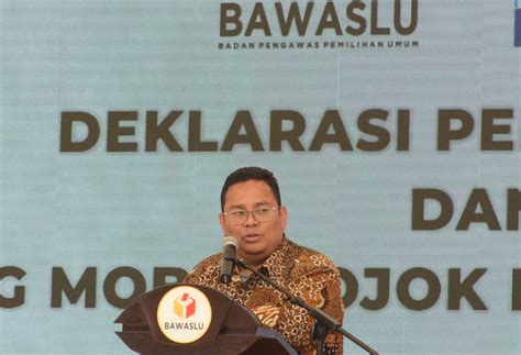 Bawaslu Gelar Acara Deklarasi Pemilu Damai Di Jakarta Independensi