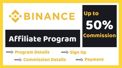 Binance Affiliate Program Earn Money From Binance Youtube