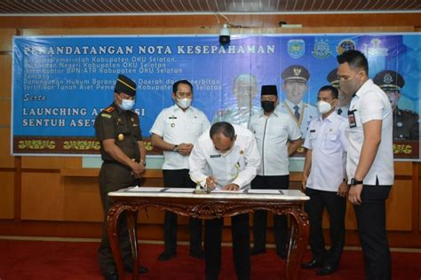 Pemkab Oku Selatan Gelar Penandatanganan Nota Kesepahaman Bersama