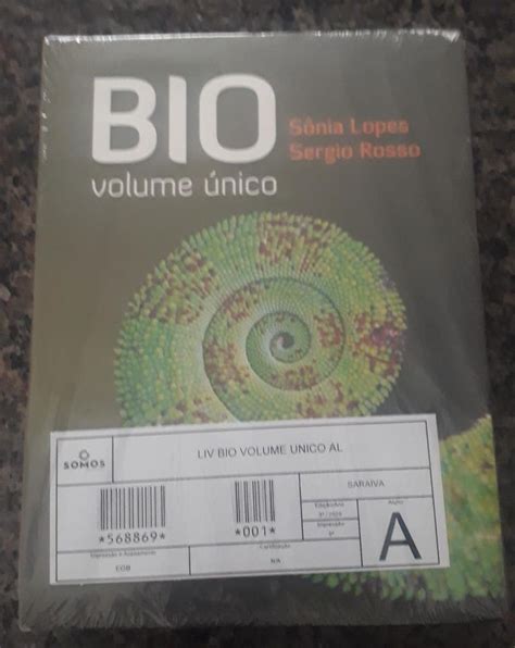 Bio Biologia Volume Nico S Nia Lopes E S Rgio Rosso