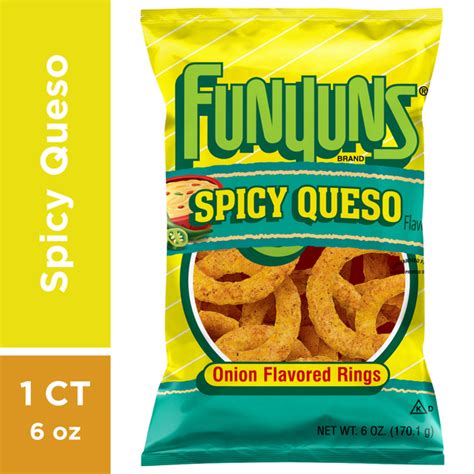 Save Mart Funyuns Onion Flavored Rings, Spicy Queso Flavor Same-Day ...