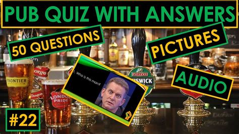 22 Pub Quiz Music Rounds Picture Rounds And Connections Rounds Youtube