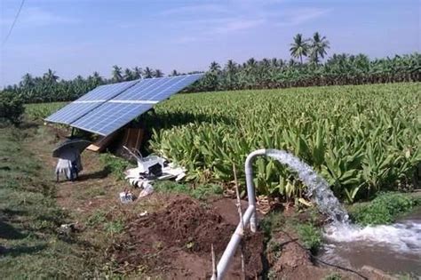 Semi Automatic Solar Pump For Agriculture Motor Power 3 20 Hp At Rs